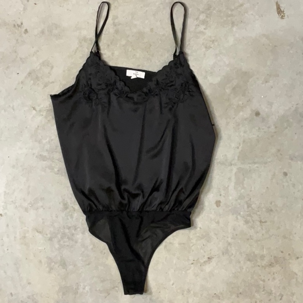 Entro Black Lace Chemise Size M